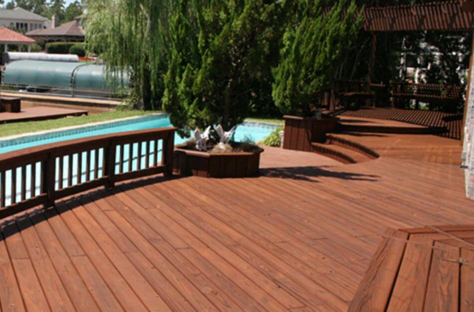 Ideal Condition For Stained Deck