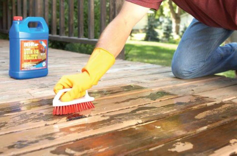 Removing Your Old Deck Coating